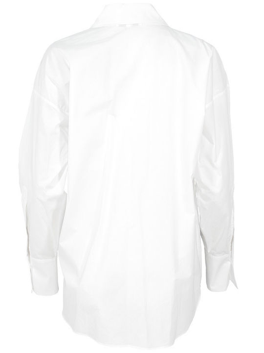 Women's Long Sleeve Shirt White