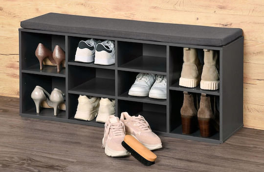 Stoff Schuhschrank 103.5x29.5x48cm