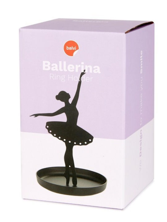 Balvi Ballerina Stand Pentru Bijuterii Metalic Negru