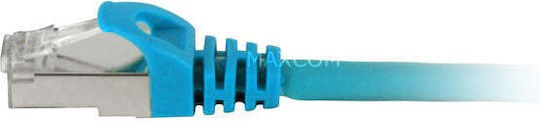 Sharkoon S/FTP Cat.7a 10Gbps Network Cable Ethernet 1m Blue
