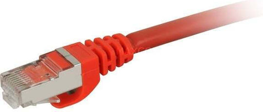 Sharkoon S/FTP Cat.7a 10Gbps Network Cable Ethernet 10m Red
