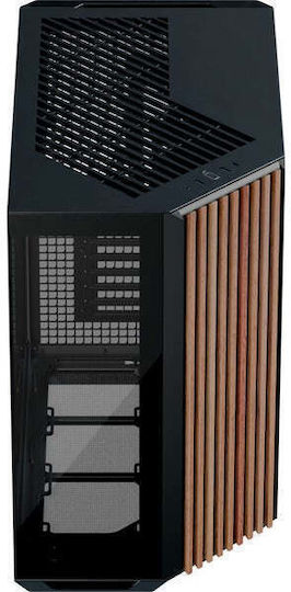 APNX V1 Midi Tower Κουτί Υπολογιστή Wood