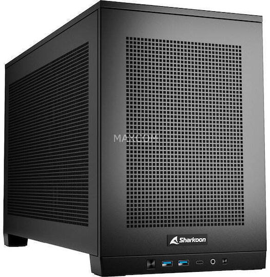 Sharkoon REBEL C20 Gaming Mini-Turm Computergehäuse mit RGB-Beleuchtung Schwarz