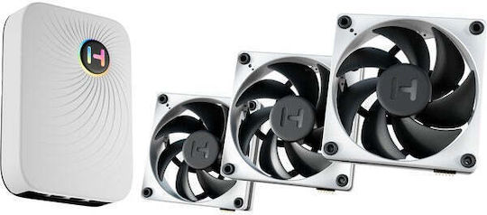HYTE FP12 + Nexus Portal NP50 Case Fans 120mm 3000rpm 105.8cfm Without LEDs Lighting Pack of 3
