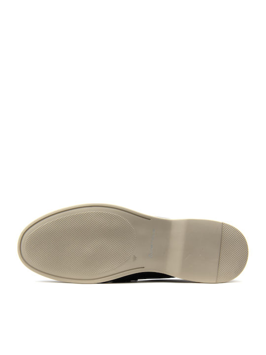 Δερμάτινα Ανδρικά Loafers σε Καφέ Χρώμα