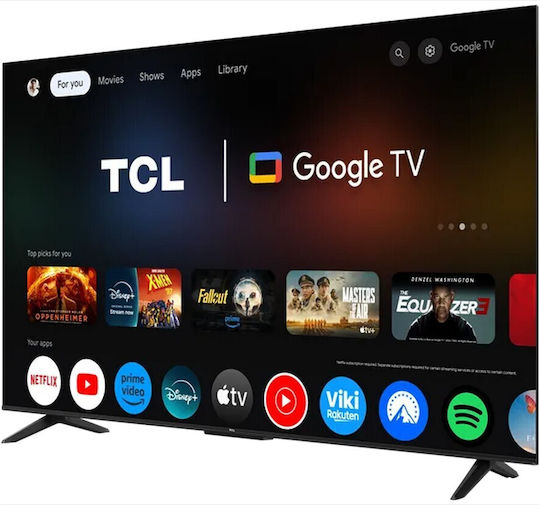 TCL Smart Τηλεόραση 50" 4K UHD LED P6K HDR (2025) 50P6K