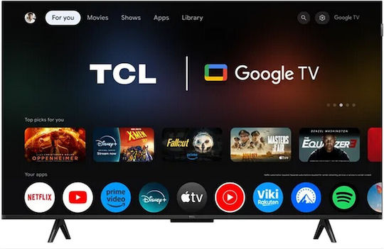 TCL Smart Τηλεόραση 75" 4K UHD LED P6K HDR (2025) 75P6K