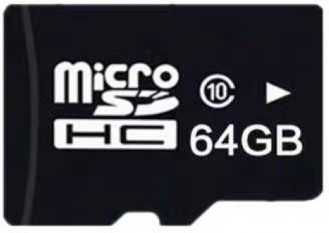 microSDHC 64GB Class 10 με αντάπτορα