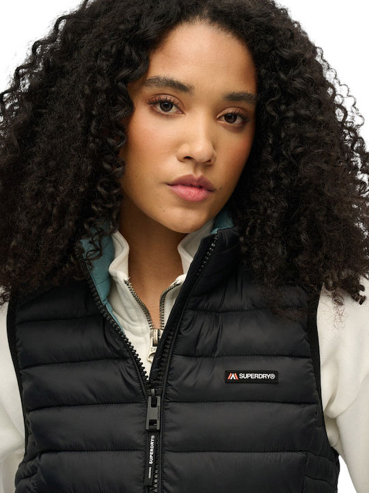 Women's Puffer Jacket for Winter Black