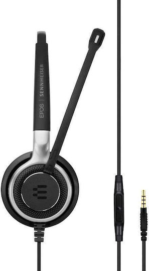 Epos Impact SC 635 On Ear Multimedia Ακουστικά με μικρόφωνο και σύνδεση 3.5mm Jack