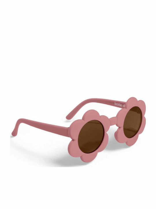 Little Dutch Kids Sunglasses Flowers Pink for 2-5 Years
