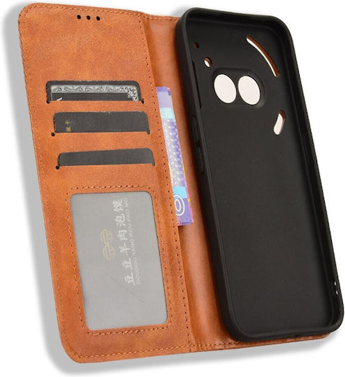 Retro Buchen Sie Braun (Nothing Phone 2a / 2a Plus)