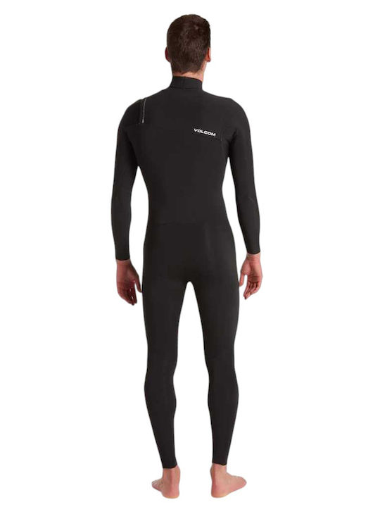 Volcom Salopetă Fullsuit Costum De Neopren Negru