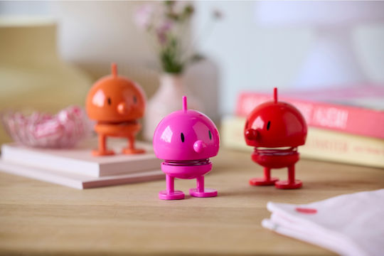 Hoptimist Bumble Dekorative Figur Abs Mittel Rosa