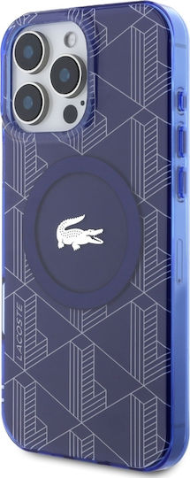 Lacoste Hc Iml Monogram Back Cover Σιλικόνης / Πλαστικό Ασημί (iPhone 16 Pro)