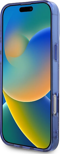 Lacoste Hc Iml Monogram Back Cover Σιλικόνης / Πλαστικό Ασημί (iPhone 16 Pro)