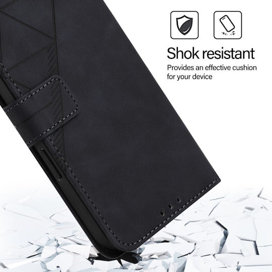 Τriangle Brieftasche Schwarz (Nothing Phone 2a / 2a Plus)