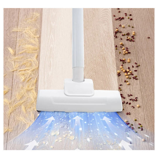 ACP 2056147 Επαναφορτιζόμενη Σκούπα 2 σε 1 Stick & Χειρός 7.4V Λευκή