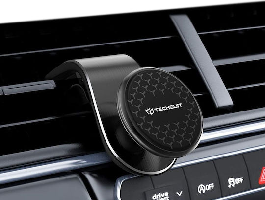 Techsuit Suport Auto pentru Telefon cu magnet Neagră