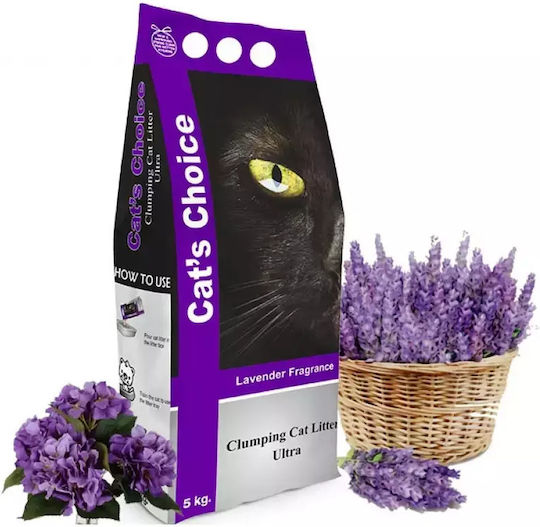 Bentonite Cat Litter with Scent Lavender 5kg