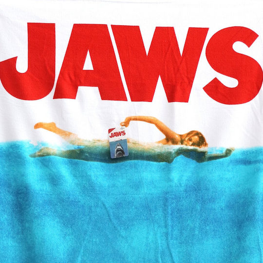 Πετσέτα Παραλίας Αγόρι Jaws-ye37000-turquo-170x90