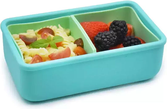 Melii Kinder Lebensmittelbehälter aus Silikon 0.7Es Blau