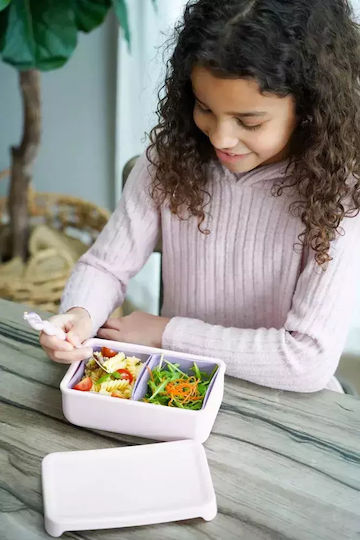Melii Kids' Food Container made of Silicone 0.7lt Pink