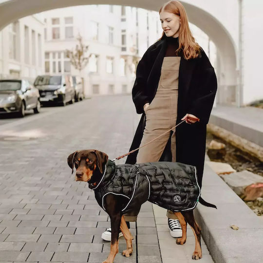 Hunter Black Dog Coat with 50cm Back Length