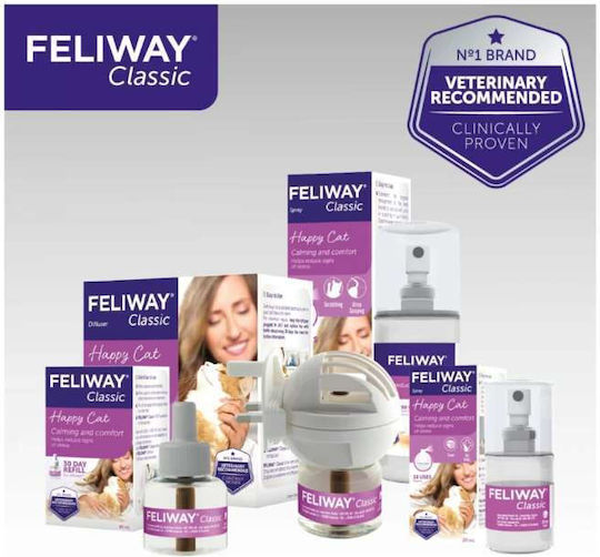 Feliway Diffuser Ηρεμιστικό Χώρου για Διαχείριση Άγχους & Στρες 48ml