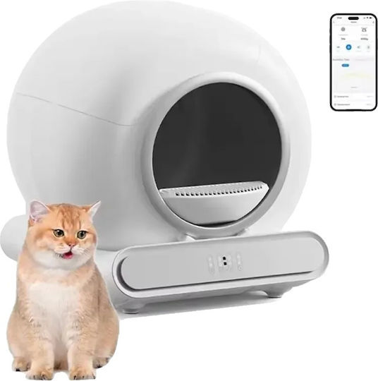Automatische selbstreinigende Katzentoilette Smart-Gert Funktion  Geruchskontrolle WLAN-App | Skroutz Germany