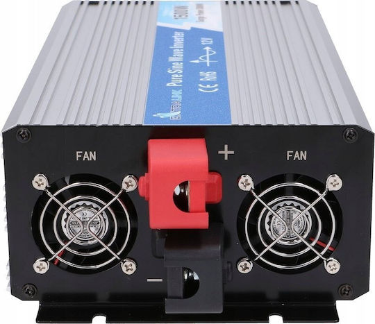 Extralink Car Inverter Pure Sinewave 1500W to Converter 12V DC in 230V AC with 1xUSB