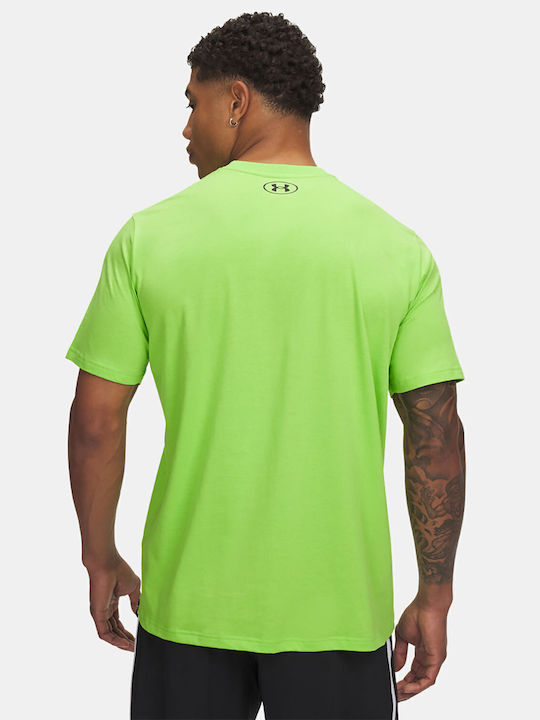 Project Rock Green Shirt Under Armour Project Rock Payoff Athletic