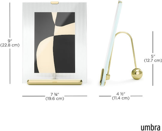 Umbra Κορνίζα Μεταλλική με Χρυσό Πλαίσιο