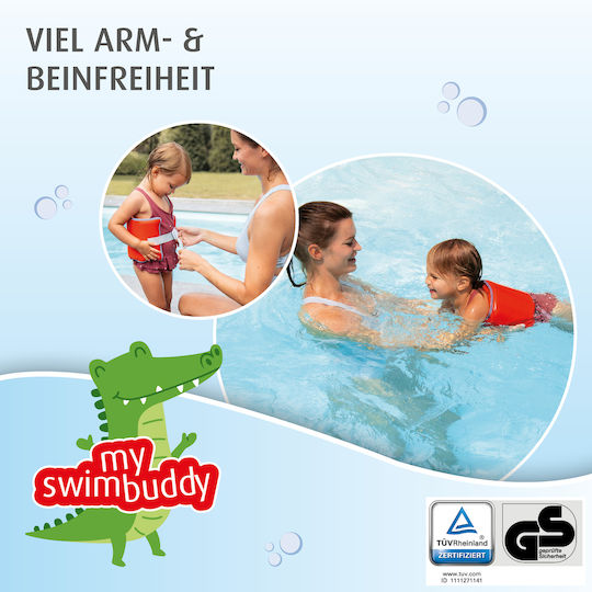 Adjustable Neoprene Swim Belt Children 15-30 Kg 2-6 Years Red Reer Myswimbuddy Swim Belt 66054