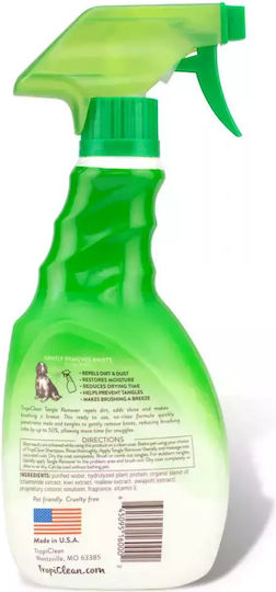Tropiclean Tangle Remover Dog Hair Softener Spray 473ml