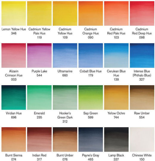 Winsor & Newton Cotman Set of Watercolours Multicolored with Brush 24pcs