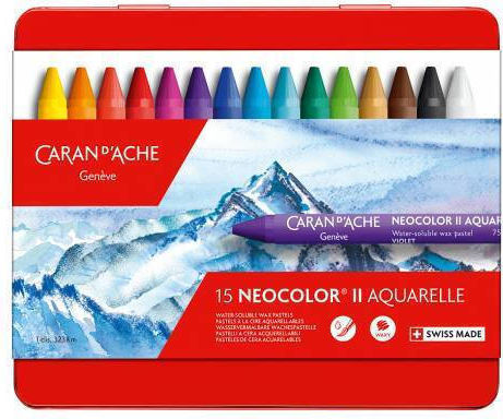 Caran D'ache Set von Buntstiften mit 15 Farben