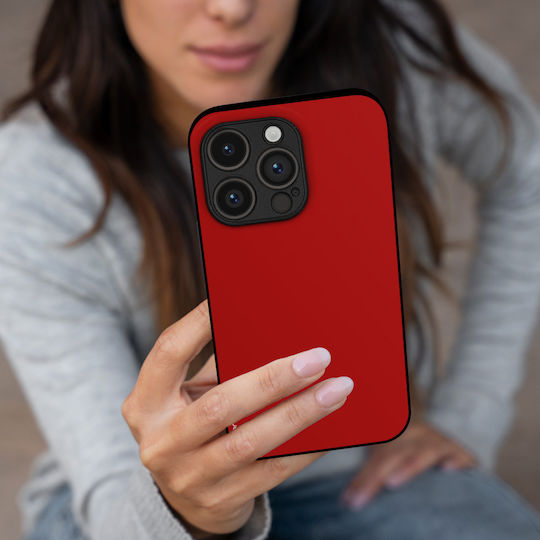 Sonique Colorbloc Back Cover Σιλικόνης Κόκκινο (Oppo Reno12 Pro)