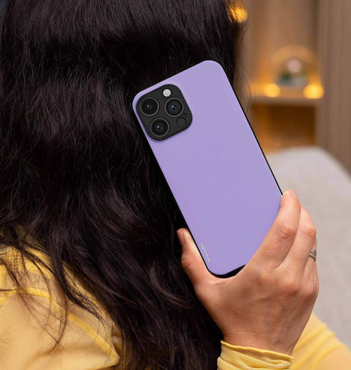 Sonique Colorbloc Задна корица Силикон Лилав (Oppo A80 5G)