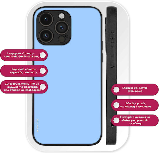 Sonique Colorbloc Umschlag Rückseite Silikon Türkis (OnePlus Nord)