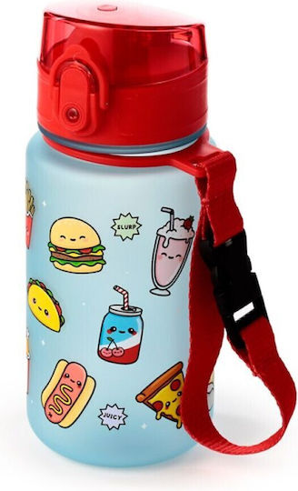 Puckator Детска Пластмасова Бутилка За Вода Foodiemals Wild Pop Top 350ml