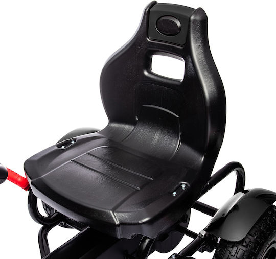 Go Kart One-Seater with Pedal Black for 5+ Years