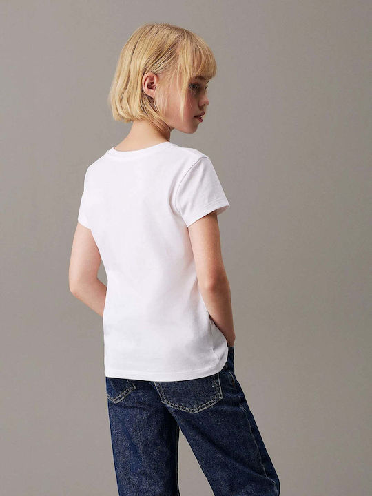 Kids' T-shirt White Logo
