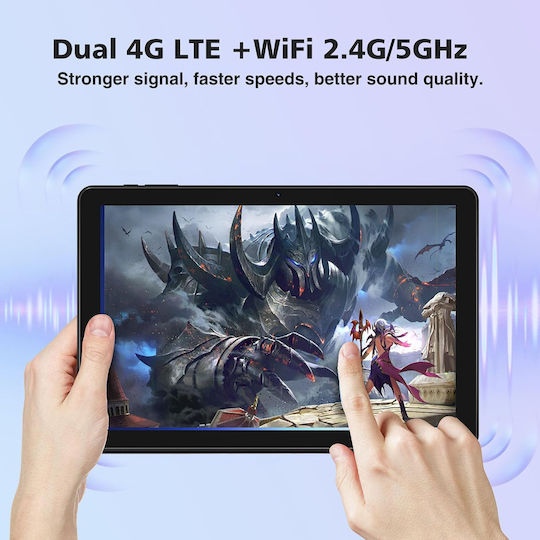 Doogee T10W 4G 10.1Inches Tablet (4GB/128GB/Pen & Keyboard) Blue