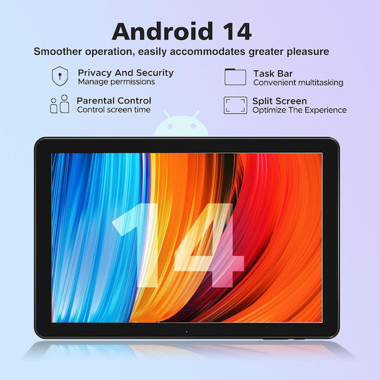 Doogee T10W 4G 10.1Inches Tablet (4GB/128GB/Pen & Keyboard) Blue