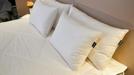 Valeria Home Sleep Pillow Cotton made Medium 40x80cm 2pcs