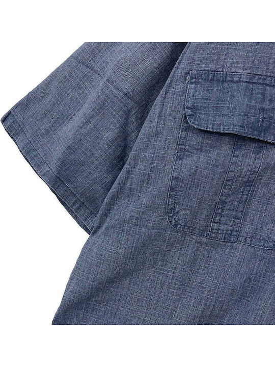 Къс ръкав Риза Navy Blue