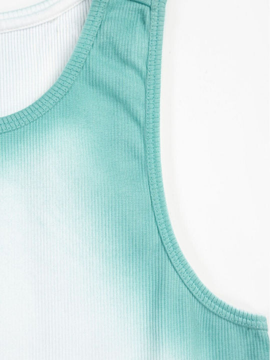 Kids' Crop Top Sleeveless Mint