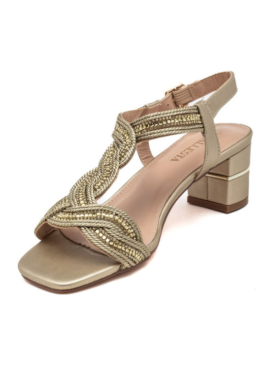 Sandalen Gold