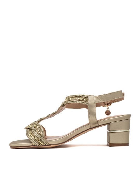 Sandalen Gold